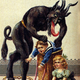 Illustration for article titled Light the Yule Log Crack the Chains: Krampusnacht Traditions